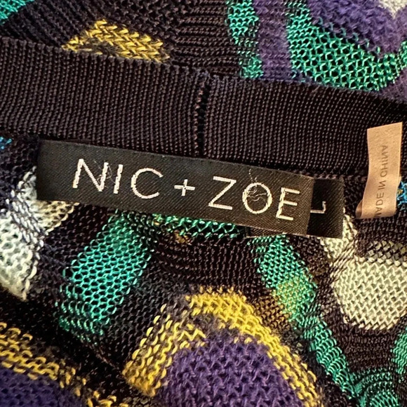 Nic+Zoe button down cardigan size L - Picture 5 of 6